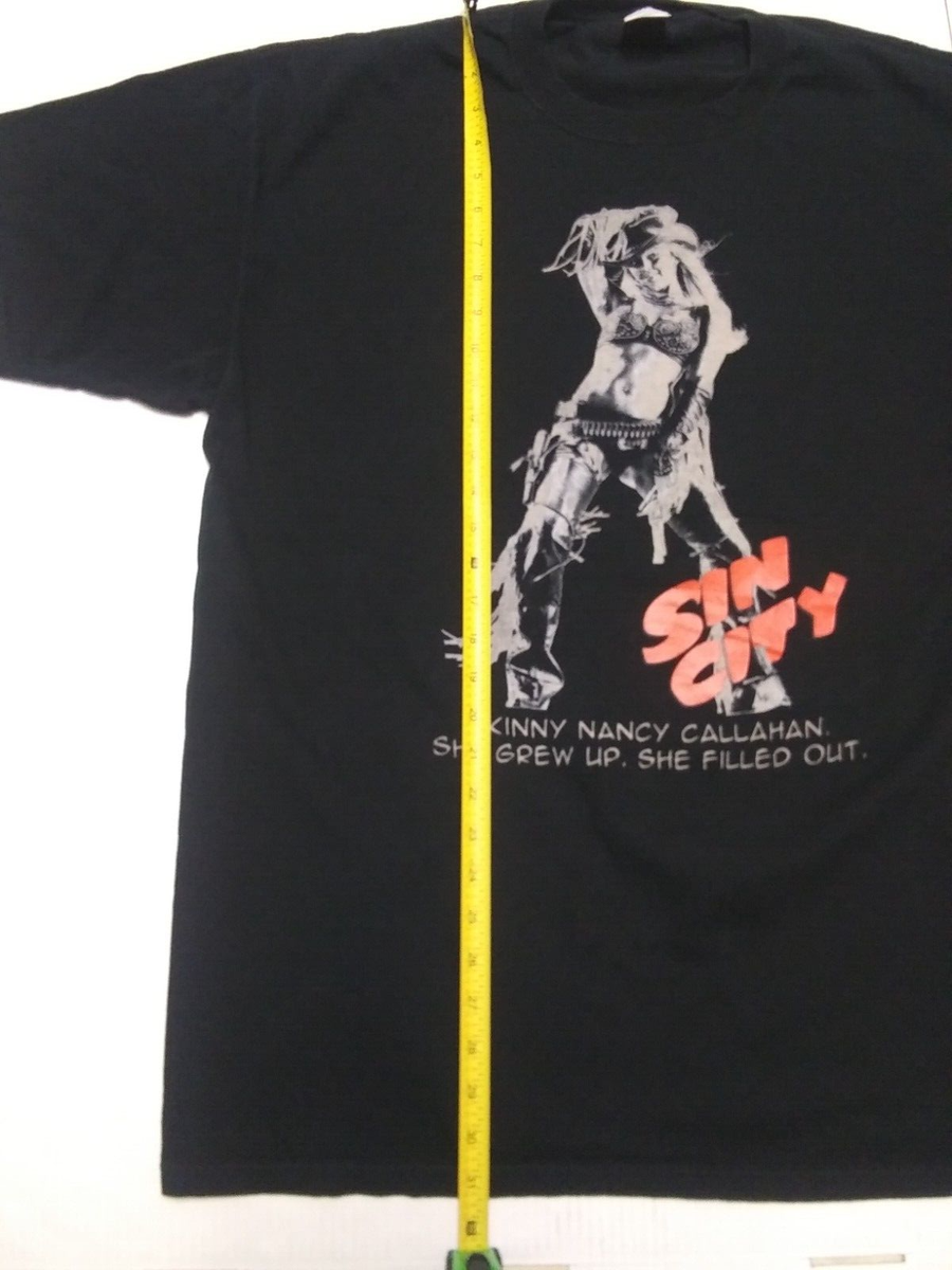 Sin City 2005 Movie Promo Nancy Callahan Jessica Alba 2XL T-Shirt
