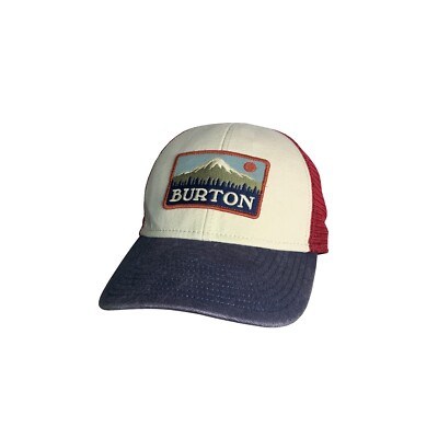 Burton Cap Durable Goods Snowboard Low Profile Trucker Dad Hat