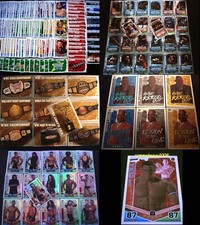 Topps WWE Wrestling SLAM ATTAX MAYHEM Trading Cards - Kartensatz KOMPLETT