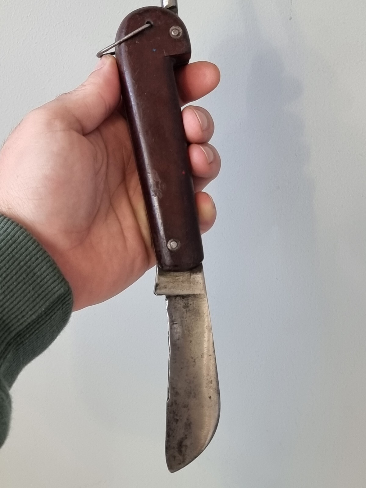 Boatswain Knife Vintage Boat Sailor Folding Spike Bakelite Handle