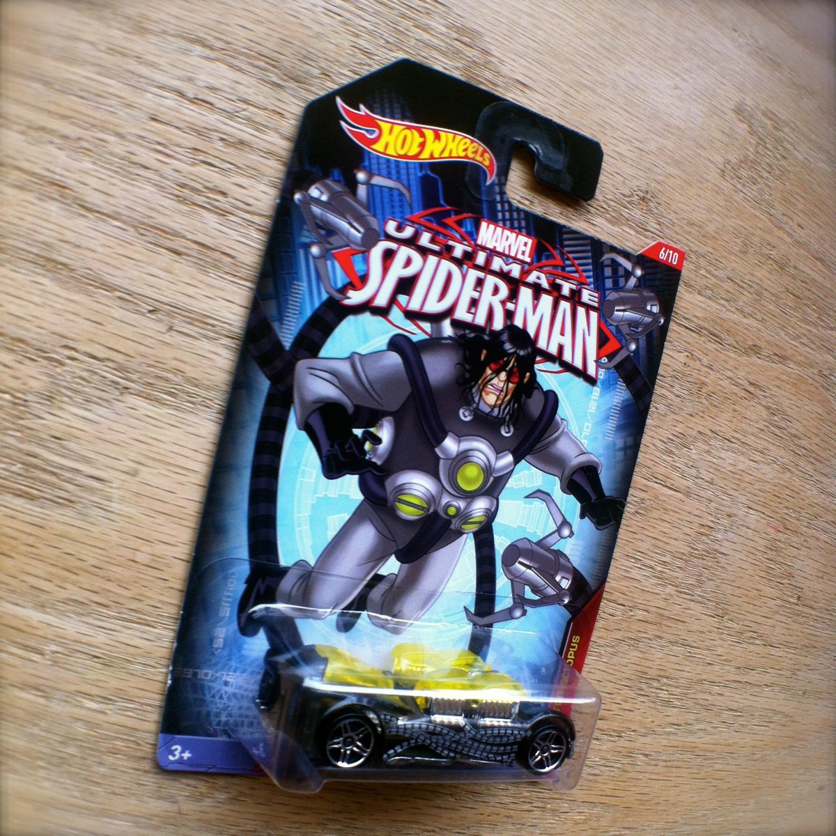 Voiture Hot Wheels Marvel Ultimate Spider-Man 2015 Repo Duty - 1/64 Rare - Neuf