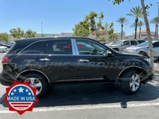2007-2013 Acura Mdx 4pc Chrome Pillar Post Trim Stainless Steel Door Cover 2007-2013 Acura Mdx 4pc Chrome Pillar Post Trim Stainless Steel Door Cover