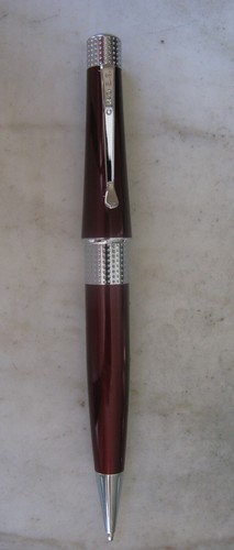 Kugelschreiber Cross IN Lackiert Rot Metallische - Chrom - Großartige Zustand - Bild 6 von 7