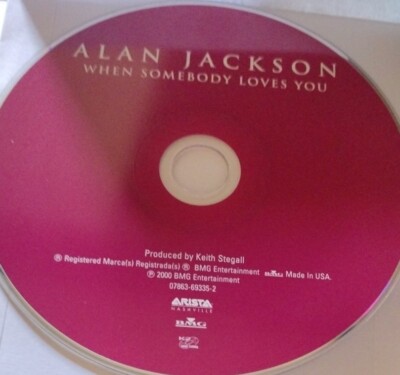When Somebody Loves You by Alan Jackson (CD only, Nov-2000, Arista)