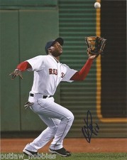 Boston Red Sox Rusney Castillo Signed Autographed 8x10 Photo COA A