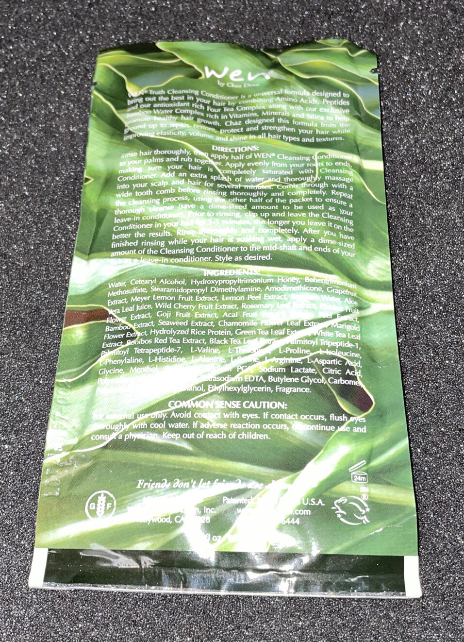 Wen Strength & Truth Restorative Cleansing Conditioner