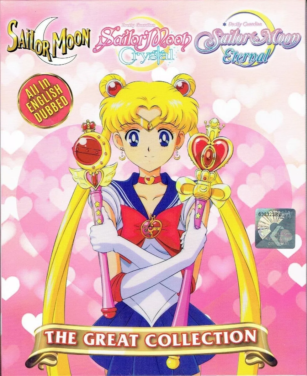 Blu-ray Sailor Moon Collection - Todas As Sagas + Filmes