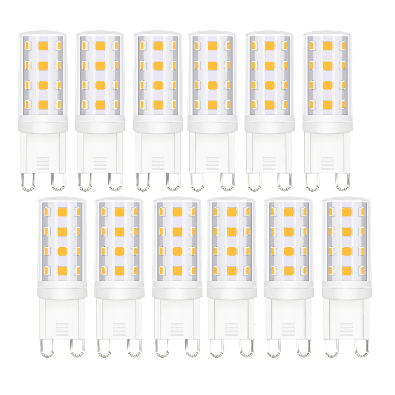 G9 Led Light Dimmable 3 Watt - Replace G9 40w Halogen Bulbs, 4000K Natural Wh...