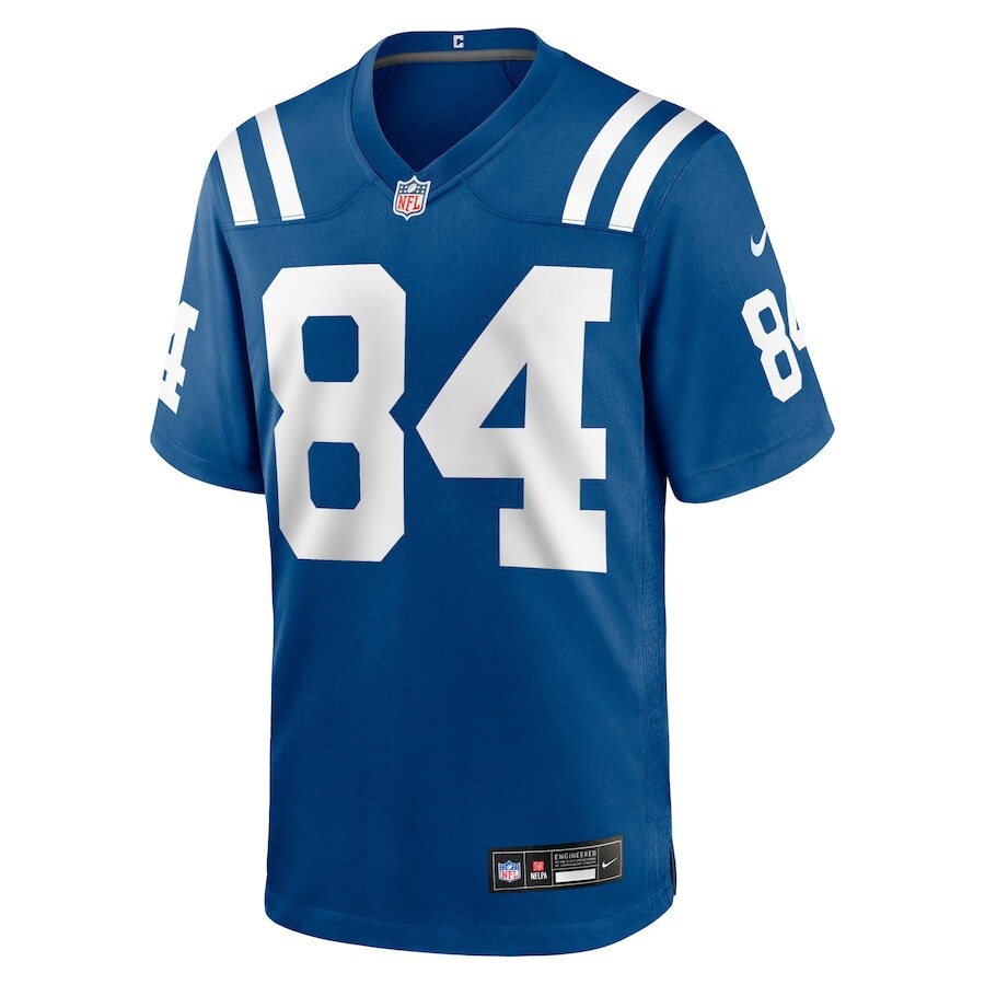 Indianapolis Colts Tyler Warren #84 Nike Men's Royal 2025 NFL