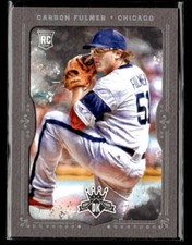 2017 Panini Diamond Kings #145 Carson Fulmer Framed Grey Card Chicago White Sox