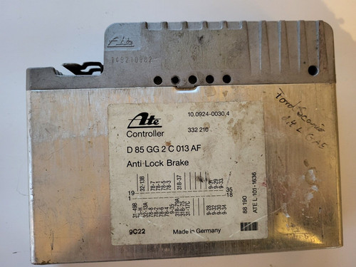Steuergerät ABS Ate D85GG2C013AF Ford Scorpio 2,4l GAE