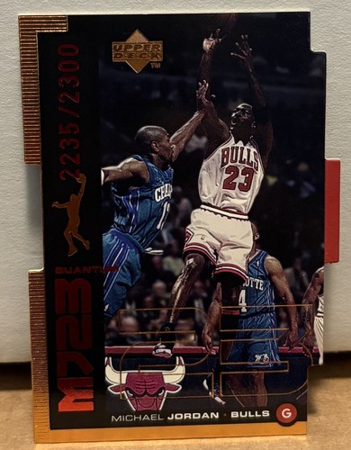1998-99 Upper Deck Michael Jordan MJ23 Quantum Die-Cut /2300 Chicago Bulls