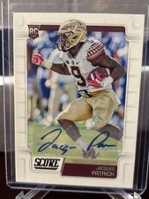 2019 Score Rookies Signatures Jacques Patrick #417 Rookie Auto RC