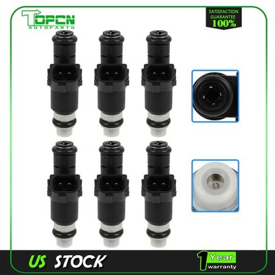 6Pcs Fuel Injectors For Honda Ridgeline Odyssey Pilot MDX 3.5L Accord 3.0L New