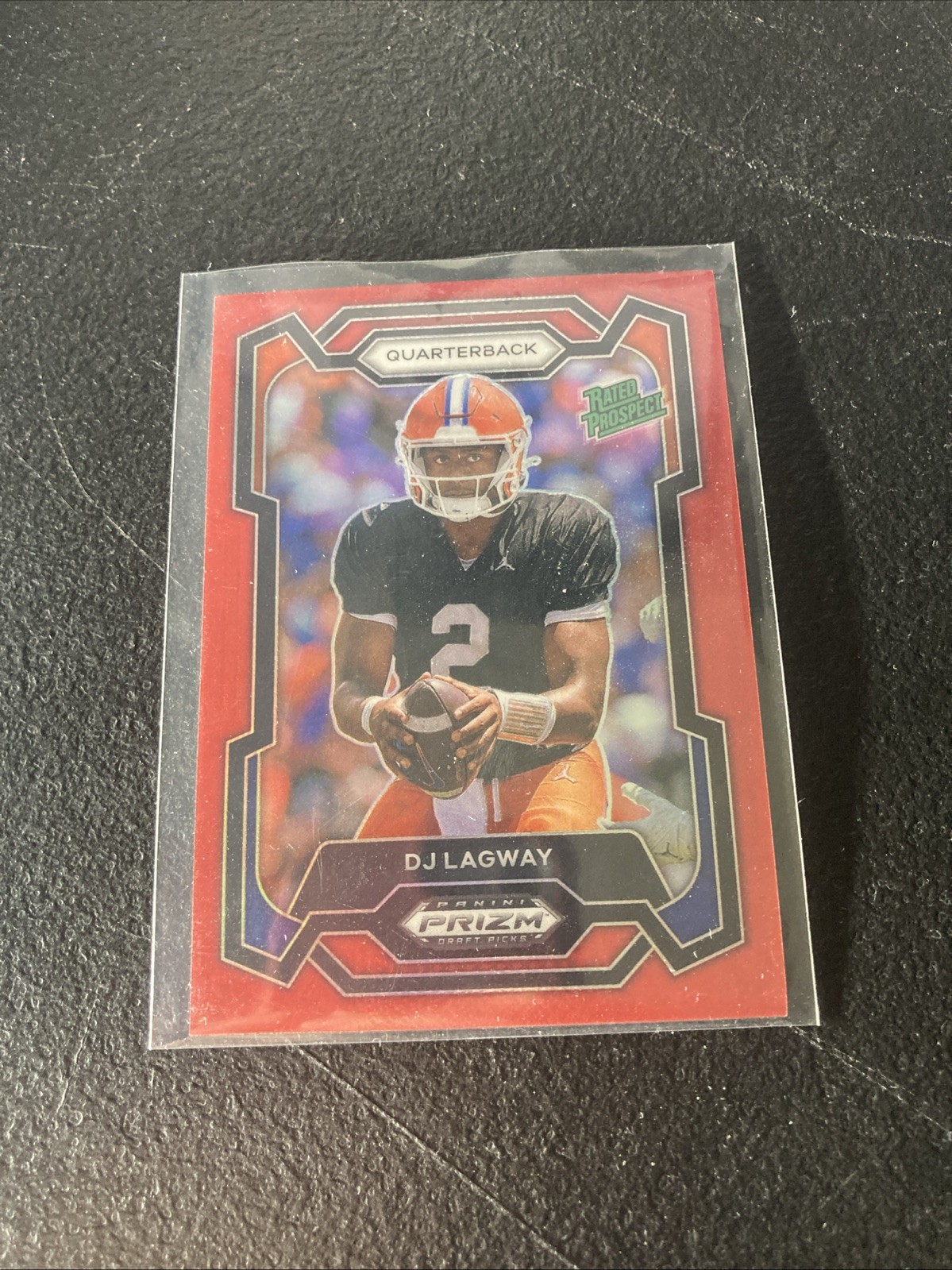 2024 Panini Prizm Draft Picks - DJ Lagway #182 Red Prizm /299 (RC)