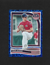 2024 Panini Stars & Stripes USA Baseball Brady Bickham #144 Blue Parallel /149