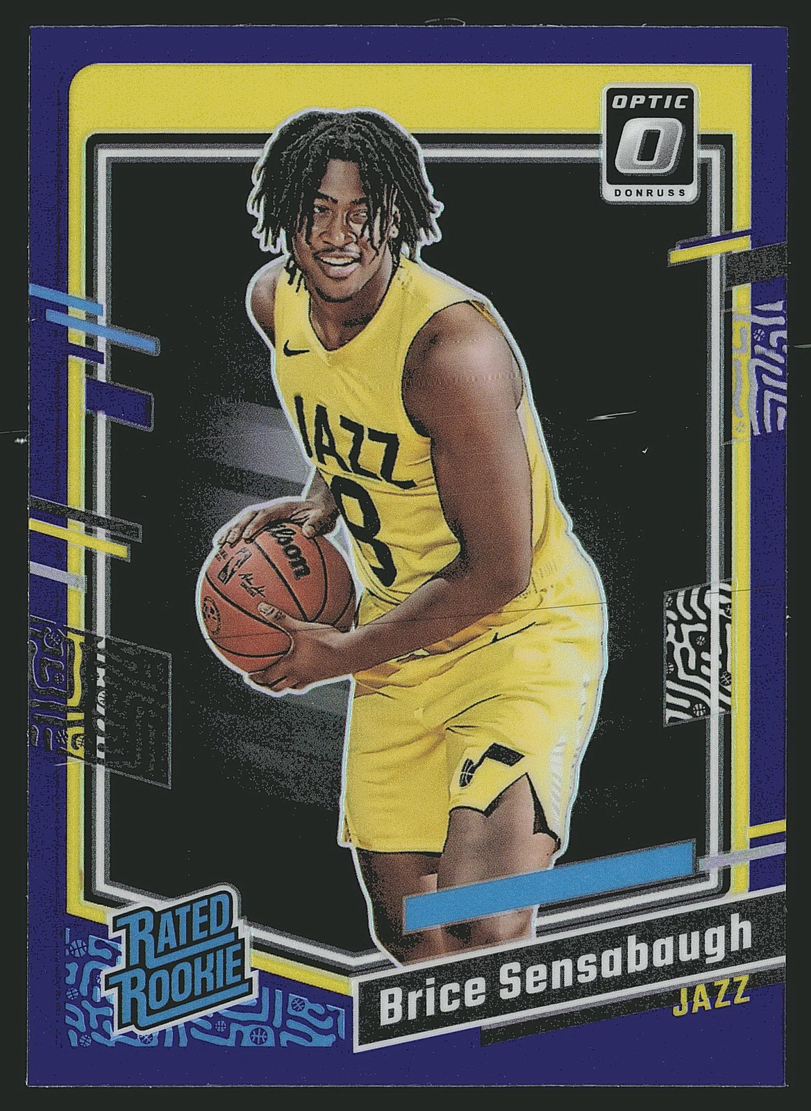 2023-24 Donruss Optic #209 Brice Sensabaugh Purple RC