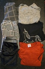 Toddler Girls Lot of Clothing Shirts  Pants Various Brands 6 Pieces 3T