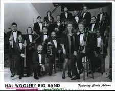 1994 Press Photo Hal Woolery & Hal Woolery Big Band Featuring Cindy Adams
