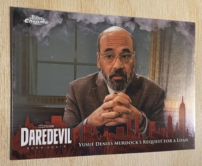2025 Topps Chrome Marvel Studios Yusuf Denies Murdock Loan #DD-20 Daredevil