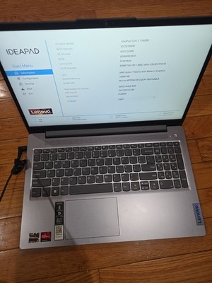 Lenovo IdeaPad Slim 3 15ABR8 15.3'' Ryzen 7 5825U 2.0GHz 16GB RAM 512GB SSD