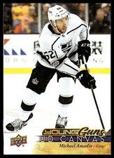 2017-18 Upper Deck UD Canvas YG Michael Amadio Rookie Los Angeles Kings #C217