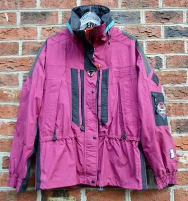 Vintage Helly Hansen Equipe Men's Large Helly Tech Thinsulate Ski Jacket Purple