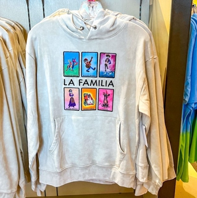 DisneyParks Pixar Coco La Familia Pullover Hoodie Unisex Size