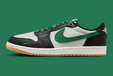 Nike Air Jordan 1 Retro Low OG Phantom Pine Green Sneakers IR2283-030 Mens Size