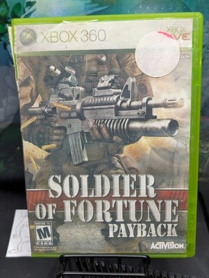 Soldier of Fortune: Payback (Microsoft Xbox 360, 2007)