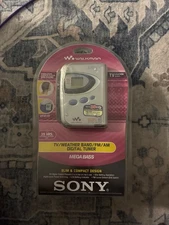 Sony Walkman WM-FX290 Digital Tuning TV/Weather FM/AM Stereo Cassette - Silver