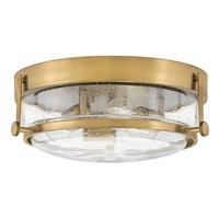 Deckenlampe Bad KüChe Ø 40 Cm Rund In Messing Antik Metall Glas Deckenleuchte
