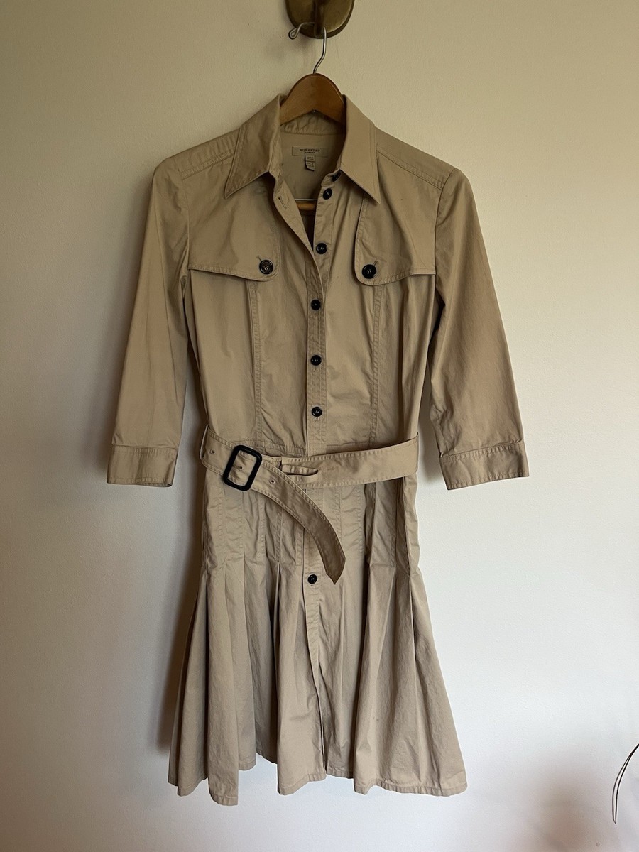 pleated trench dress Burgundy Belted Long Sleeve Pleated Midi Trench Dress