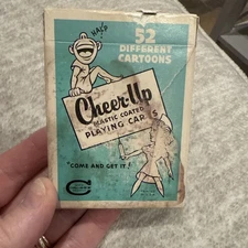 Vintage “Cheer Up" Playing Cards Medical Cartoons- Compete Deck plus Joker Great