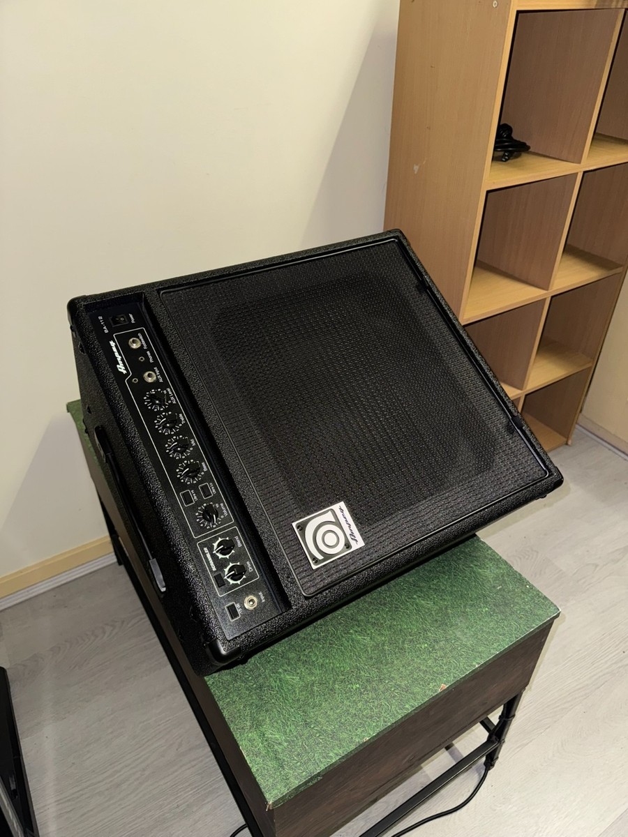 Ampeg BA-112 v2 75W 1x12 Bass Combo Amp — Scrambler, DI, Mint, w