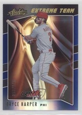 2021 Panini Absolute Extreme Team Spectrum Blue 58/149 Bryce Harper #ET-6 0k0