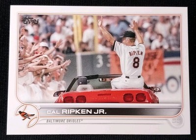 2022 Topps Update Cal Ripken Jr #US219 Legend Photo Variation SP