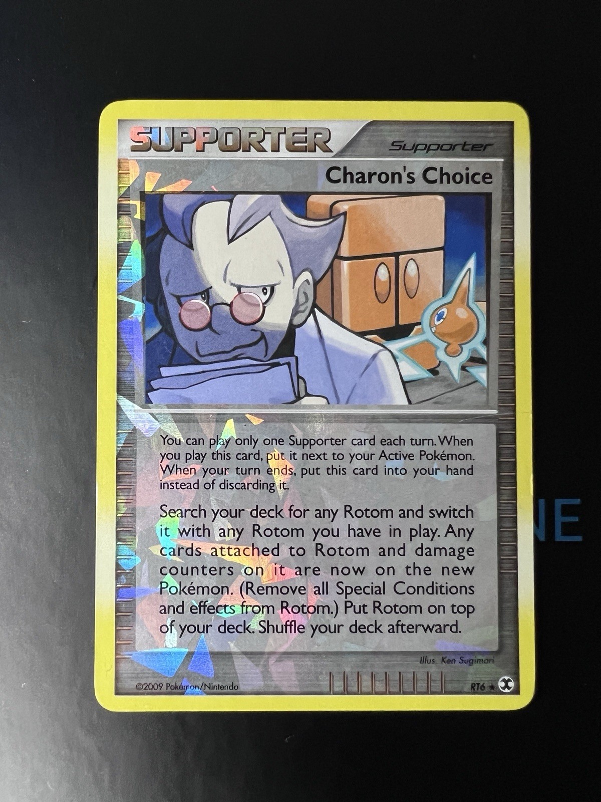 Charon's Choice RT6 Rising Rivals Holo Rare Trainer Pokemon Card LP