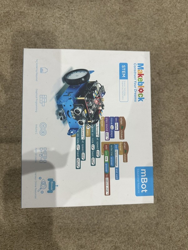 Makeblock mBot STEM Educational Robot Kit – Bluetooth Version Boxed