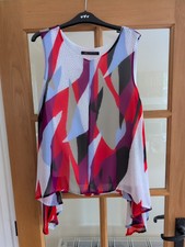 Top smanicato donna collezione M&S taglia 8