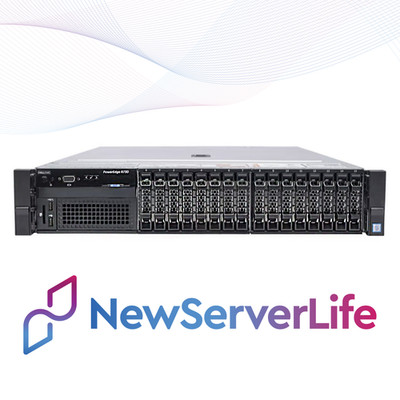 DELL R730 16SFF 2x E5-2697v3 2.6GHz =28 Cores 64GB H730 2x 1.2TB SAS 4xRJ45