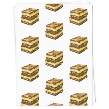 Geschenkpapier / Geschenkanhänger "Nanaimo Bars" (GI053052)