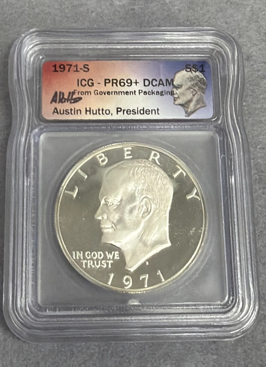 ICG Certified Eisenhower US Dollars (1971-1978) for sale | eBay