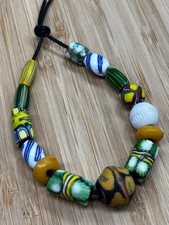 African Trade Beads Antique Venetian King Millefiori Mix