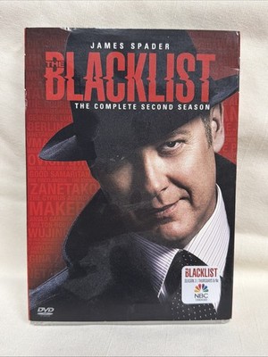 The Blacklist: Season 2 Complete Second (DVD) NEW Factory Sealed