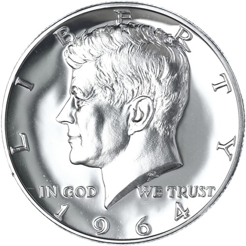 1964 (P) Kennedy Half Dollar Gem Proof 90% Silver