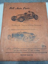 Bell Auto Parts California Vtg 1940s Race Car Equipment Catalog Roy Richter Bell Auto Parts California Vtg 1940s Race Car Equipment Catalog Roy Richter
