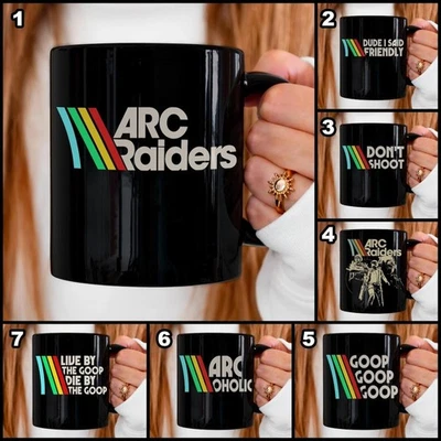 ARC Raiders Gaming Coffee Mug, Funny Retro Arcade Raiders Coffee Mug