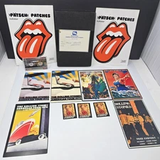 Mick Jagger U-Matic Tape + Rolling Stones 1969 Cassette + Postcards Stickers