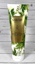 Nakery Beauty Skin Toning Body Butter Summer Rain 10oz Smooth Repair